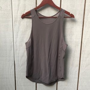 Lululemon Athletica Top Tank with Mesh Tan